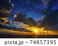 夕景 夕景 74657395