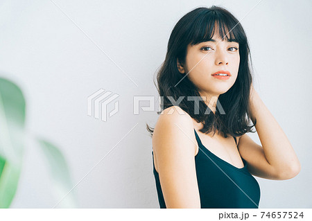 ヘアスタイル　ビューティーイメージ 74657524