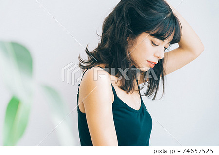 ヘアスタイル　ビューティーイメージ 74657525