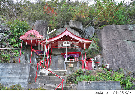 【臥龍稲荷神社】 岡山県玉野市玉 【臥龍稲荷神社】 岡山県玉野市玉 74659878
