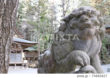 宝登山神社の狛犬 74660827