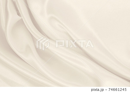 Smooth elegant golden silk or satin luxury cloth texture as wedding background. Luxurious background design. In Sepia toned. Retro style 74661245
