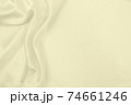 Smooth elegant golden silk or satin luxury cloth texture as wedding background. Luxurious background design. In Sepia toned. Retro style 74661246