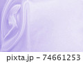 Smooth elegant lilac silk or satin texture as wedding background. Luxurious background design 74661253