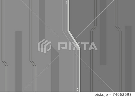 SFのハイテクな自動ドアの背景 74662693