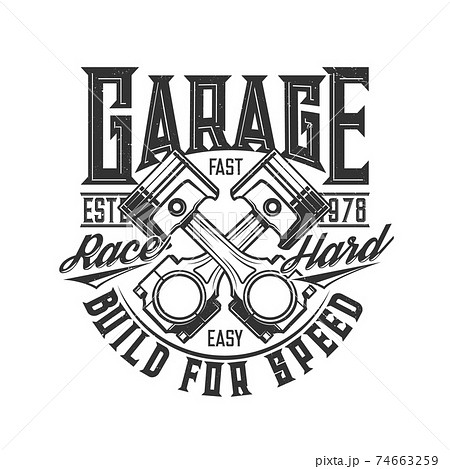 Motorcycle, car custom garage, moto races engine Motorcycle, car custom garage, moto races engine 74663259