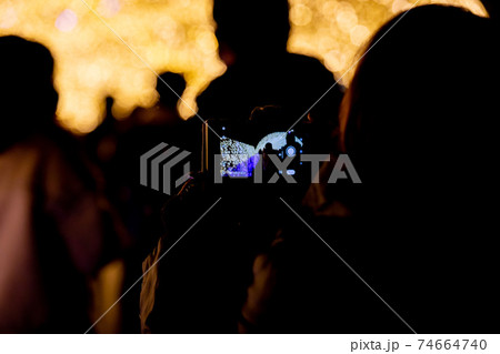 三重県　なばなの里　イルミネーション 74664740