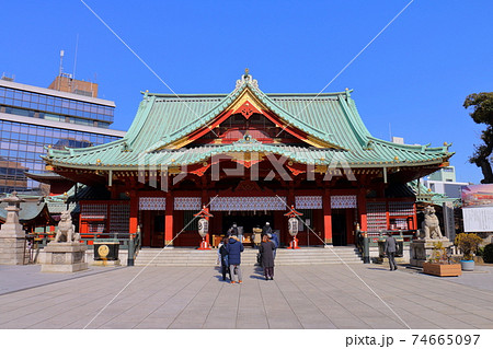 神田神社の御神殿 神田神社の御神殿 74665097