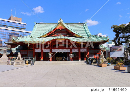神田神社の御神殿 神田神社の御神殿 74665460