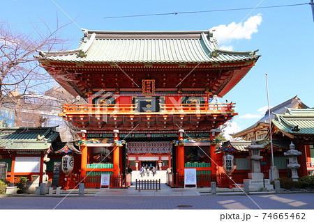神田神社の隨神門 神田神社の隨神門 74665462
