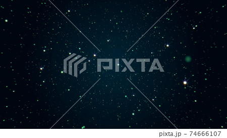 美しい星々の中を浮遊しているイメージ 74666107