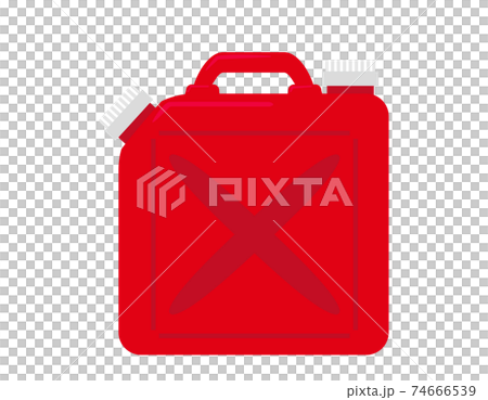 Vector illustration of plastic tank Kerosene tank 74666539