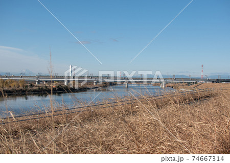 川岸運動公園付近から戸田方面/川口市荒川町 川岸運動公園付近から戸田方面/川口市荒川町 74667314