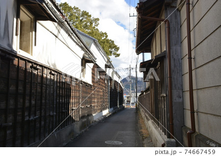 【群馬県　桐生市】桐生新町の町並み 74667459