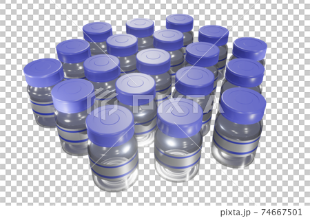 Image of vaccine (transparent material) Image of vaccine (transparent material) 74667501