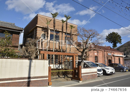 群馬県 桐生市 桐生新町 ノコギリ屋根のパン工場の写真素材 群馬県 桐生市 桐生新町 ノコギリ屋根のパン工場の写真素材