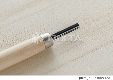 彫刻刀　丸刀　小 74669428