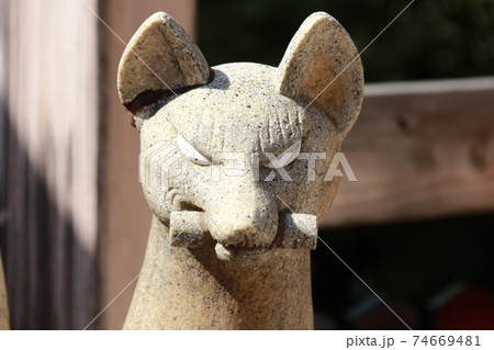 日吉神社 (大阪市)のお稲荷さん 日吉神社 (大阪市)のお稲荷さん 74669481