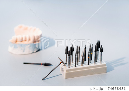Grinding tools and drills for dental technicians Grinding tools and drills for dental technicians 74678481