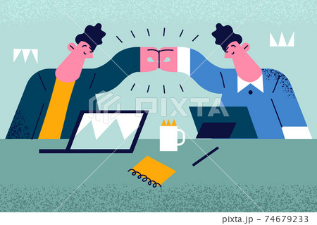 Success, deal, business cooperation concept 74679233