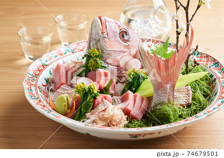 鯛の姿造り 鯛の姿造り 74679501