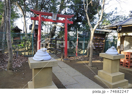 興禅院（こうぜんいん）の弁財天堂　埼玉県川口市安行領家　　　 74682247