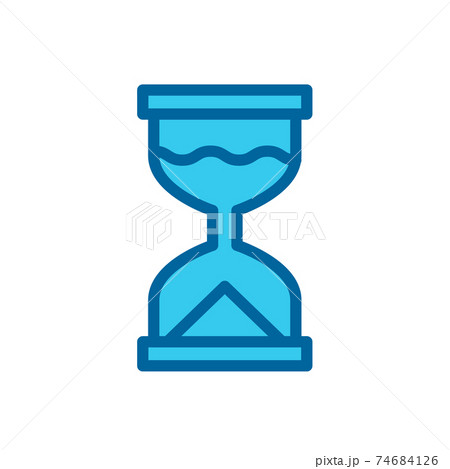run glass, sand glass, business icon vector illustration isolated on white background run glass, sand glass, business icon vector illustration isolated on white background 74684126