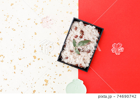 日本食：お赤飯・おこわ・祝い膳 74690742