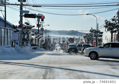 北海道の日常の風景 74691601