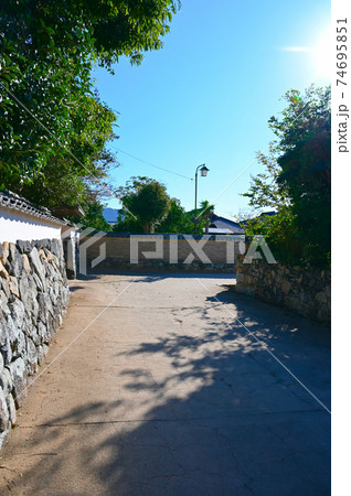 萩　堀内鍵曲　萩城城下町　堀内伝建地区　萩市 74695851