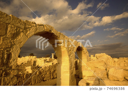 CYPRUS KOURION ROMAN RUINS CYPRUS KOURION ROMAN RUINS 74696386