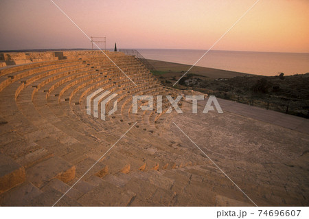 CYPRUS KOURION ROMAN RUINS CYPRUS KOURION ROMAN RUINS 74696607
