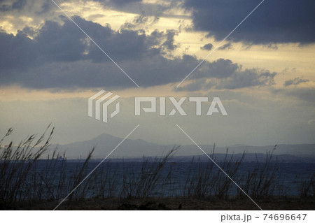 CYPRUS LARNAKA CLOUDES SUNSET CYPRUS LARNAKA CLOUDES SUNSET 74696647