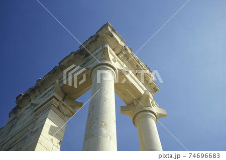 CYPRUS KOURION ROMAN RUINS APOLLO TEMPLE CYPRUS KOURION ROMAN RUINS APOLLO TEMPLE 74696683
