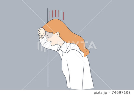 Grief, Depression, negative emotions concept Grief, Depression, negative emotions concept 74697103