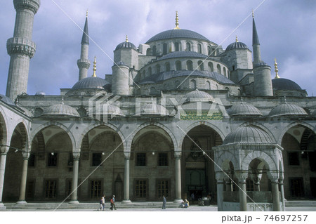 TURKEY ISTANBUL BLUE MOSQUE TURKEY ISTANBUL BLUE MOSQUE 74697257