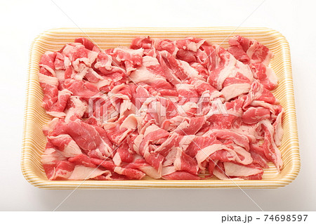 アメリカ産:ブラックアンガス牛バラ切り落とし アメリカ産:ブラックアンガス牛バラ切り落とし 74698597