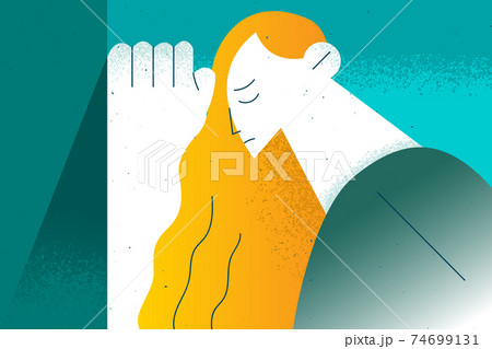 Depression, stress, negative emotions concept Depression, stress, negative emotions concept 74699131