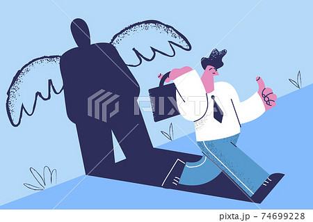 Leadership, inner power, ambitions concept Leadership, inner power, ambitions concept 74699228