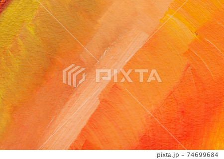 Brushstroke on canvas 74699684