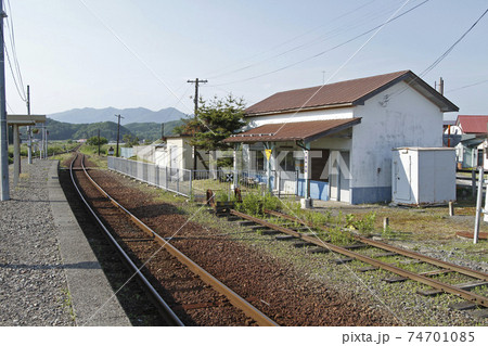 本桐駅　JR本桐駅　日高本線　廃止決定区間 74701085