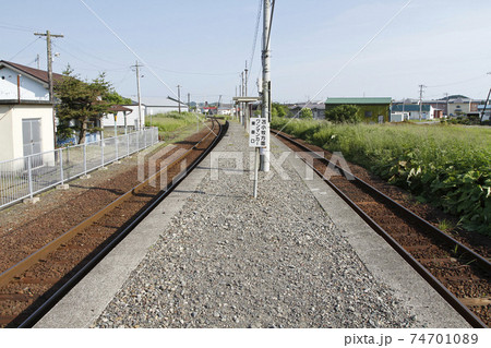 本桐駅　JR本桐駅　日高本線　廃止決定区間 74701089