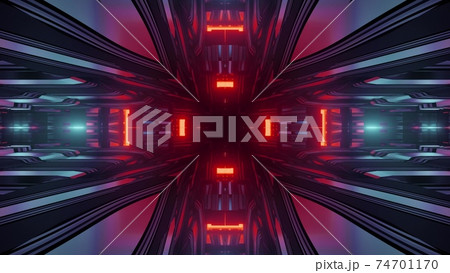 Abstract hi tech background 3d illustration 74701170