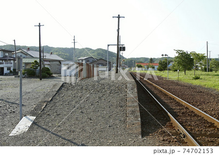 荻伏駅　JR荻伏駅　日高本線　廃止決定区間 74702153