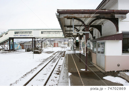 浦河駅　JR浦河駅　日高本線　廃止決定区間 74702869