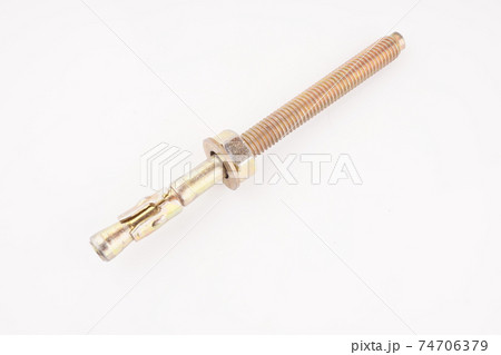 metal anchor on white background metal anchor on white background 74706379