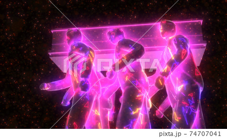 Abstract Coffin Dancers 74707041