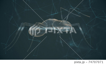 3d Ant Scan Hologram 74707071