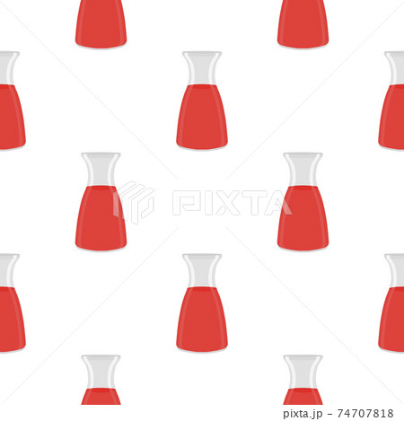 Illustration on theme big colored lemonade in glass jug 74707818