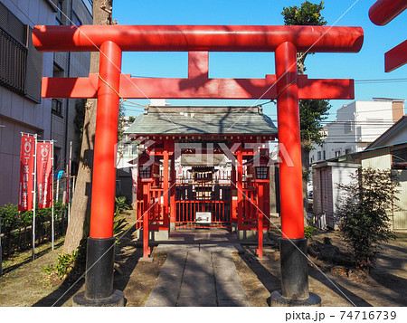 埼玉県蕨市・丁張稲荷神社 埼玉県蕨市・丁張稲荷神社 74716739